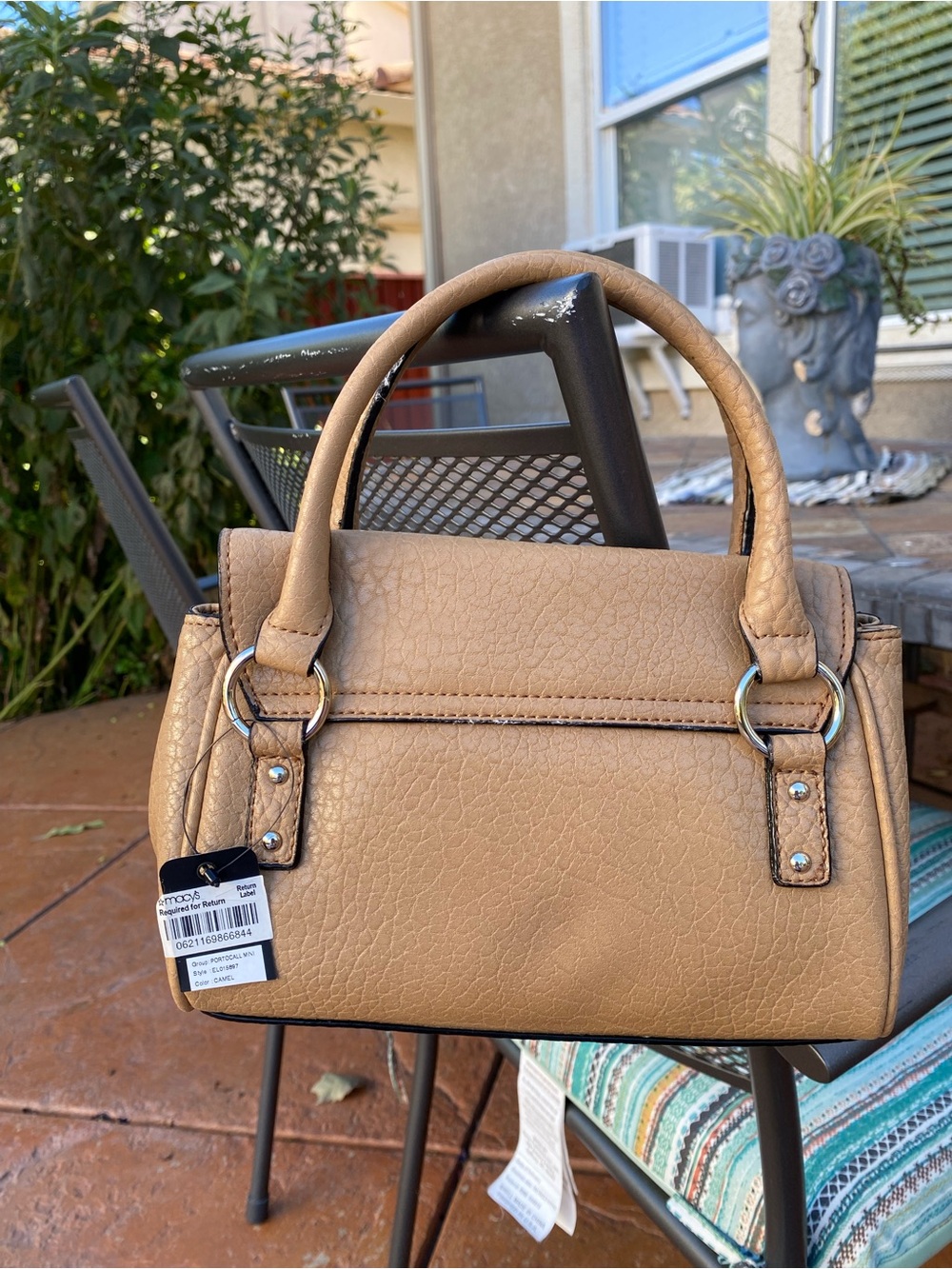 GUESS Vintage Y2K Mini Satchel with Silver G Accent - Picture 2 of 10